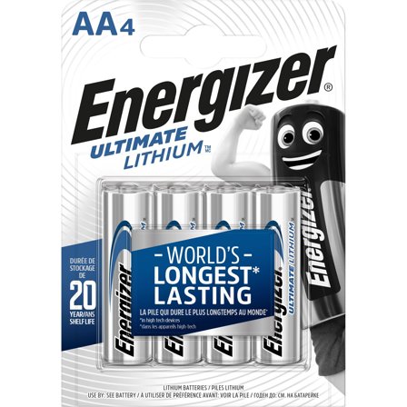 ENERGIZER Batterie Lithium, Mignon, AA,