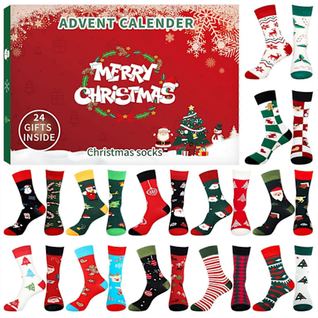 Adventskalender 2024 Sock Adventskalender Pojkar Adventskalender {DB}