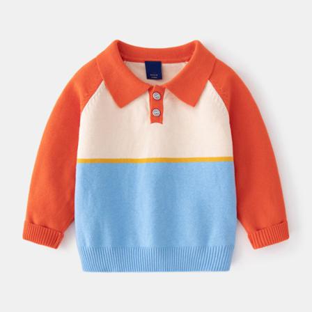 Boy Crew Neck Tröja Varm Pullover