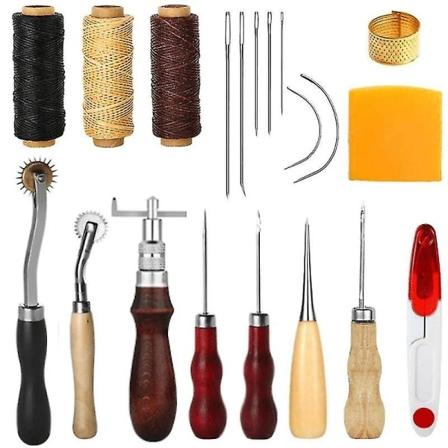 IC Käsintehty Nahkatyökalujen DIY-setti