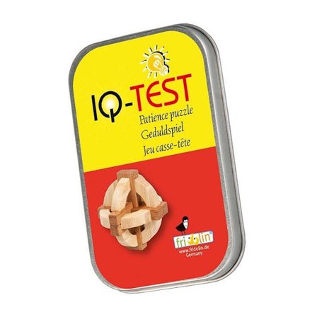 IQ-test Bambu 3D-pussel i metallask Dubbel skiva