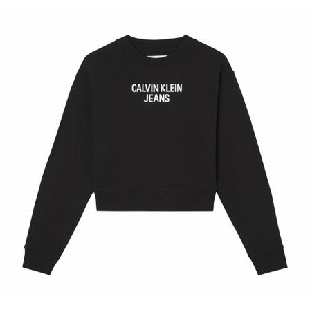 Calvin Klein - Hoodies - Svart - Dam - Storlek: M, Dam, Storlek: M