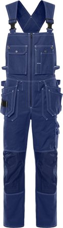 Arbetsbyxor Fristads Herr Hängslebyxa hantverk 51 FAS, Mörkblå Arbetskläder