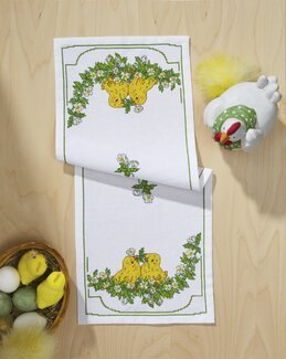 Stickpackung Läufer Ostergefühle