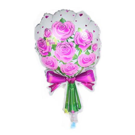 Valentinsdag Folieballong Rosebukett B