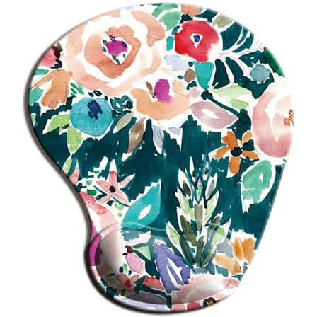 Ergonomisk musemåtte med håndledsstøtte, sødt design og skridsikker PU-base, velegnet til hjemmekontor, arbejde og studier, hvilket gør skrivningen 