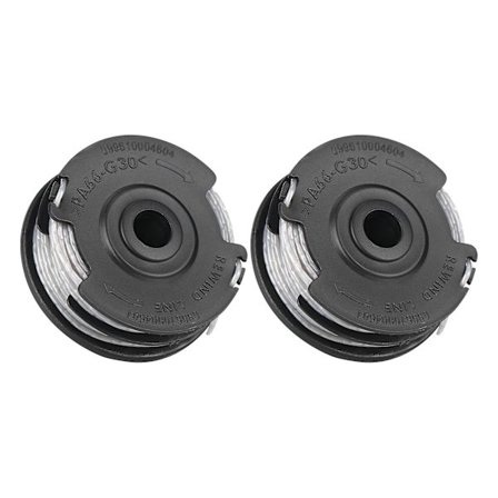 2 stk. plæneklipper dobbelt nylon tilbehør stærk praktisk trimmer spole have