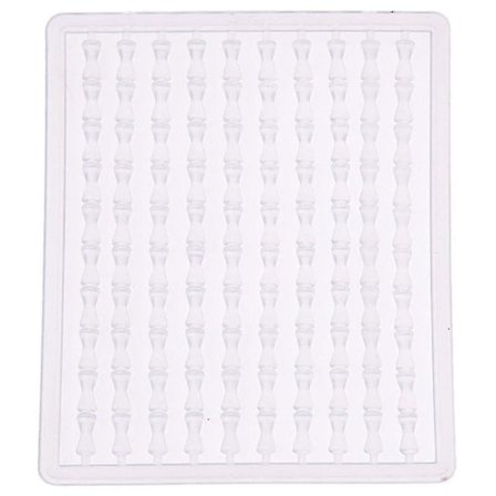 500 läpinäkyvää hiusrigi-kalastusboilie-pysäytintä, dumbell-syöttirigikarpit