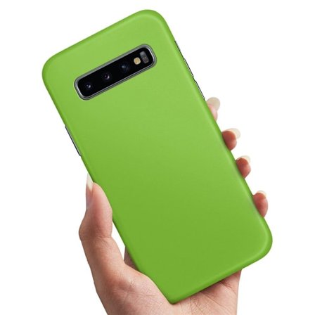 Samsung Galaxy S10 - Skal/Mobilskal Limegrön