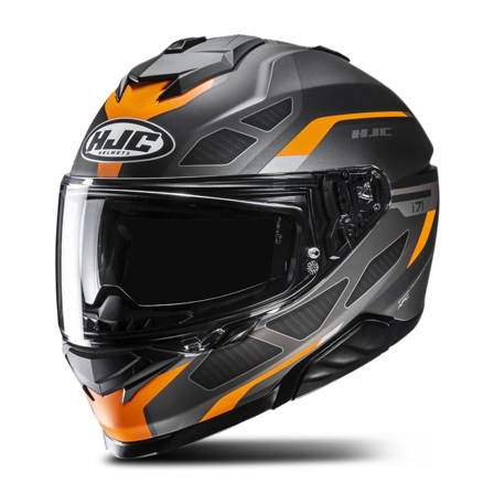 HJC i71 Zest Full Face Helmet Black/Orange M