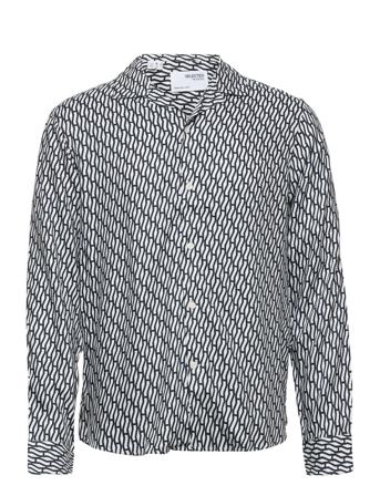 Slhrelaxbai Shirt Ls Aop G Skjorta Casual Multi/mönstrad Selected Homme