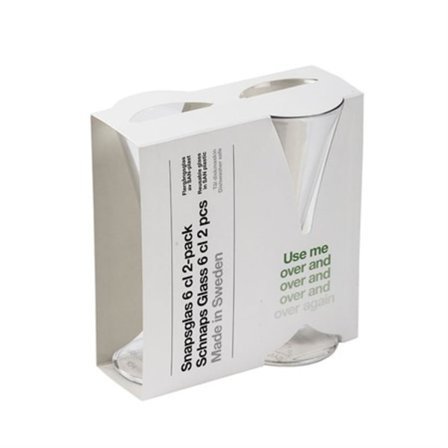 Snapsglas SAN-plast 6 cl 2-pack Daloplast