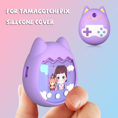 Virtual Electronic Pets Case Game Machine Protection Tamagotchi Pixille