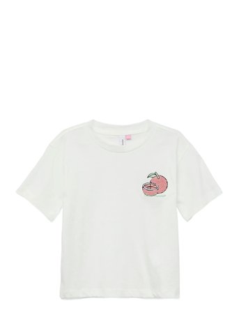 Vmfruity Kelly Ss Top Jrs Girl White Vero Moda Girl