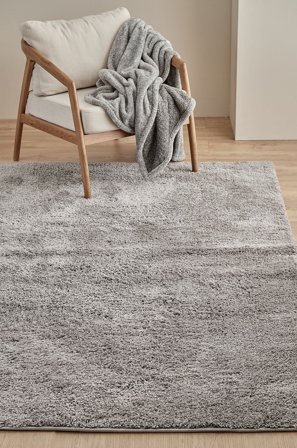 &Home - Ryamatta Lugo - Grå - Lugg & ryamattor - 240X390 - Från Homeroom