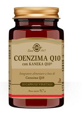 Solgar Coenzima Q10 30 Capsule Vegetali Integratore Naturale
