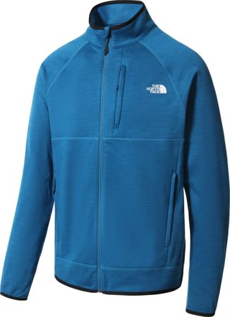 The North Face Men's Canyonlands Full Zip Fleece Jacket Men Mid layer tops Blue L