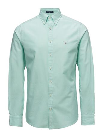 Slim Oxford Shirt Bd Skjorta Casual Blå GANT