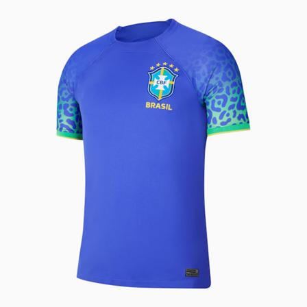 2022 Qatar VM Brasil landslag bortetrøye S