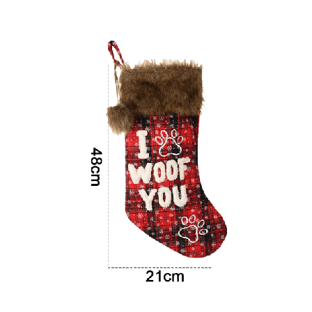 Jule-sokker for familien, stil 1