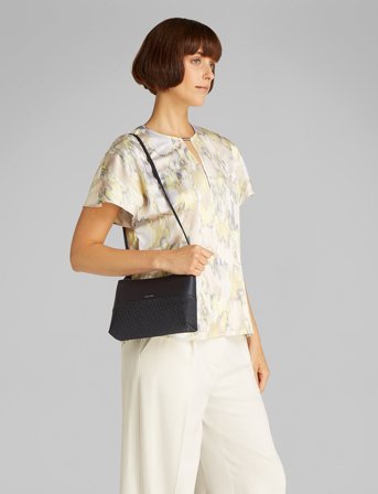 Calvin Klein Ck Mixmedia Convertible Bag_Mono - Black - ONE SIZE