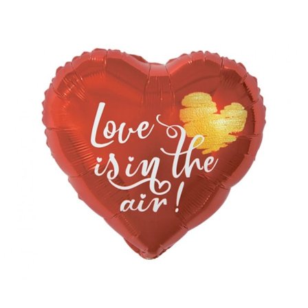 Love Love Is In The Air folieballong 37 cm