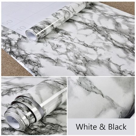 Marmor Bakgrunn Desktop Sticker Møbelrenovering