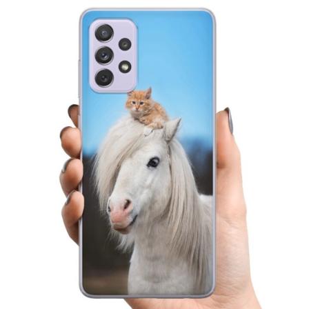 Samsung Galaxy A52s 5G TPU Matkapuhelimen kuori Hevonen & Kiss