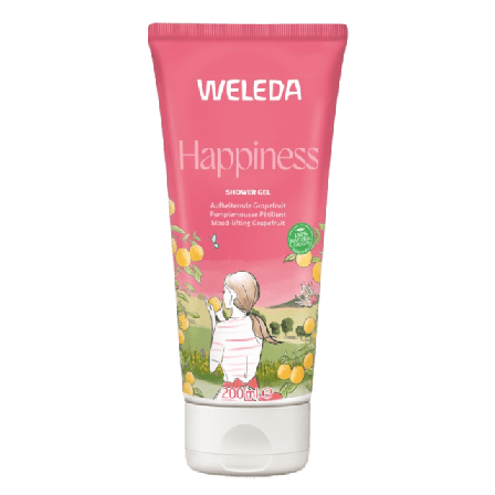 Weleda Happiness Shower Gel Grapefruit Bad & dusch Unisex 200ML