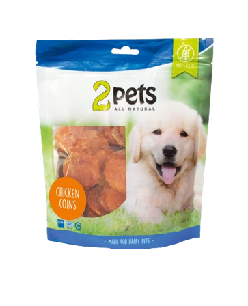2 pets - Dogsnack Kyllingmynter, 400 g - Hund - Hundegodbiter & tyggebein - Belønningsgodbiter for hund - ZOO.no