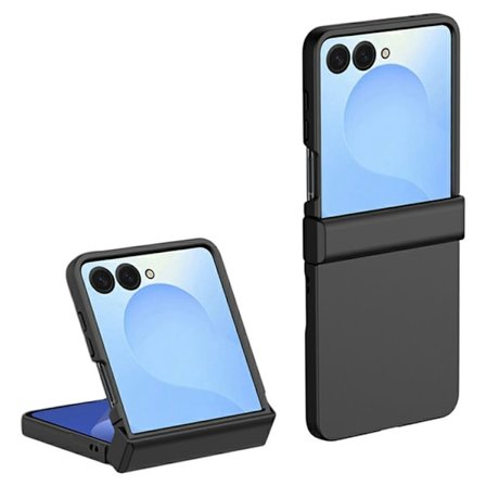 Kova suojakuori, kumipinnoitettu, saranasuojalla Samsung Galaxy Z Flip 7 Musta