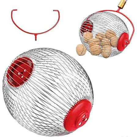 Nødopsamler Æggebørste - Sideåbning Dump Valnødopsamler Rulle Pinjekoneopsamler Opsamler Boldopsamler Til Valnødder Pecan C