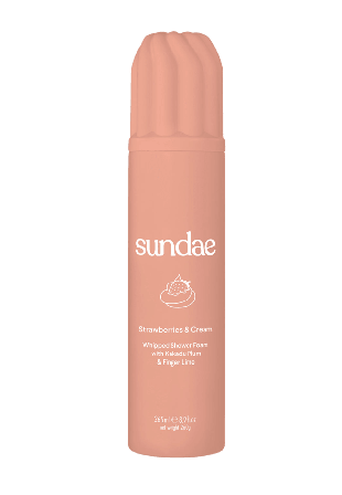 Sundae Strawberries & Cream Foaming Body Wash Bad dusch Unisex 265ml