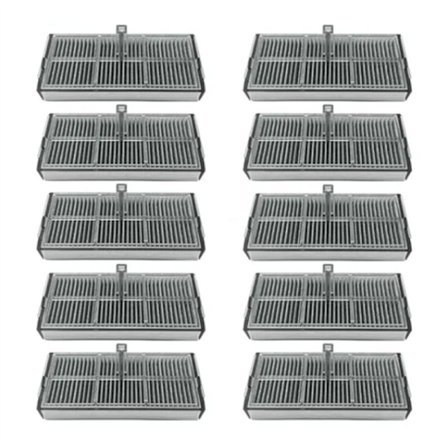 10 st HEPA-filter för Master One/Master Pro / X30Pro Ultra Plus robotdammsugare, Ersättningsdel
