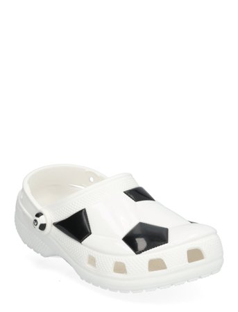 Classic Soccer Ball Clog K White Crocs