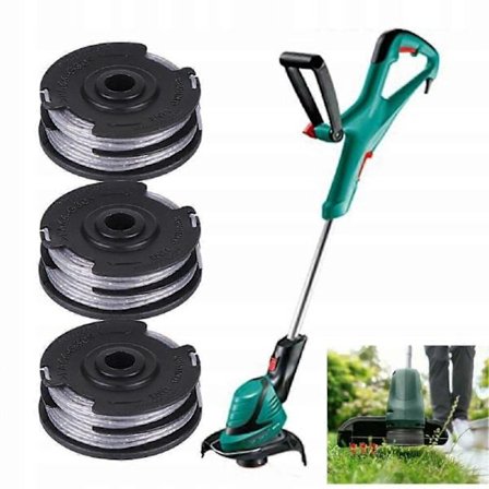 Set med 3 spolar för Parkside Trimmers 4 M