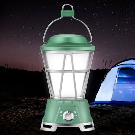 LED Camping Lanterne, Camping Lampe Camping Belysning USB Rec