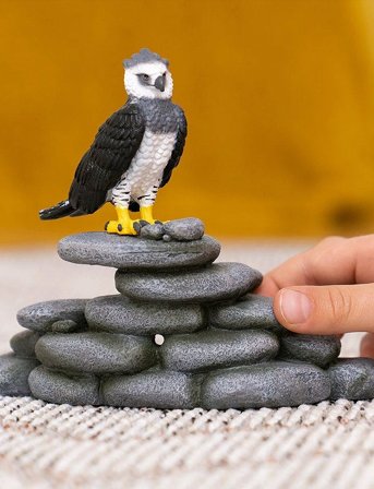 Schleich Schleich Harpy Eagle - Grey - ONE SIZE