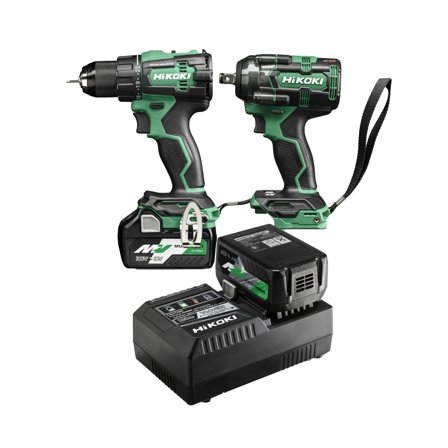 HiKOKI KC18DE(DS/WR) Verktøysett med batteri og lader, Maskiner