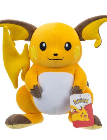 Pokemon Pokemon Plush 30 Cm Raichu - Multi/patterned - ONE SIZE