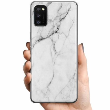 Samsung Galaxy A41 Tpu Mobilskal Marmor