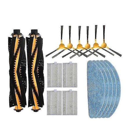 Hovedsidebørste Kludmoppe Hepa Filter til Liectroux C30B E30 XR500, Robotstøvsuger Reservedele