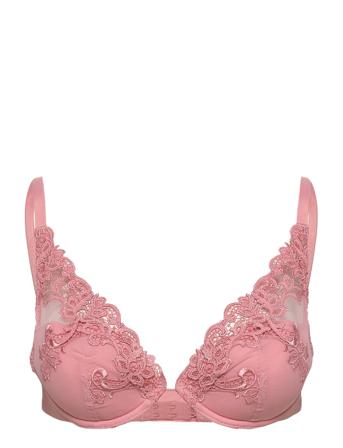 Saga 15C Lingerie Bras & Tops Push Up Bras Lyserød Sim Pérèle