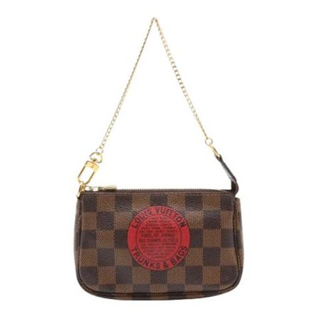 Louis Vuitton Vintage, Pre-owned Canvas louis-vuitton-bags Bruin, Dames, Maat:ONE Size