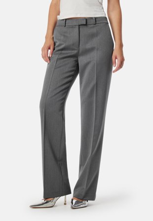 BUBBLEROOM Mid Waist Suit Trousers Vaatteet
