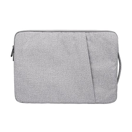 Bærbar PC-veske, vanntett bærbar PC-veske 13,3 14 15 15,6 tommer for iPad for Macbook Air Pro bærbar PC-veske datamaskinmappe grå