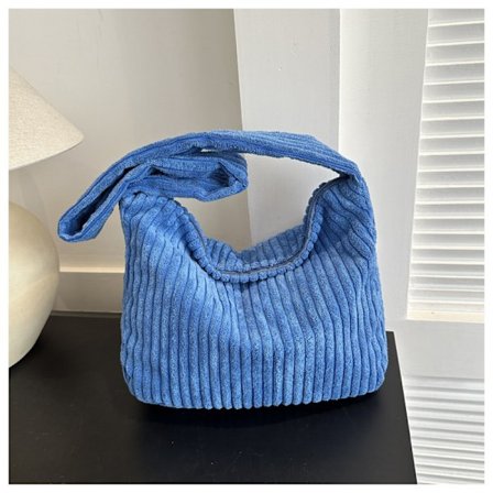 Retro taske i fløjl med lynlås og inderlomme | Sød crossbody taske | Kapselgarderobe gave til ham | Flere farver | Gave til mor