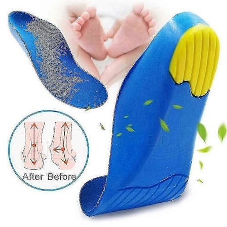 Ortopædiske indlægssåler til børn - Svangstøtte, korrektion af platfod