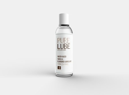 PURE LUBE VANILLA FLAVOURED LUBRICANT 150 ML - Vuxen.se - Vattenbaserat glidmedel