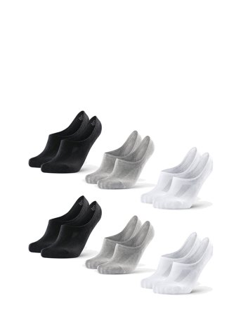 Danish Endurance | No-Show Cotton Socks 6-Pack | 35-38